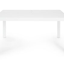 Tavolo allungabile KIPLIN in alluminio bianco 149×97 cm - 149×149 cm