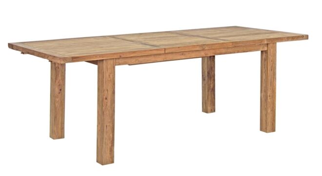 Tavolo allungabile BOUNTY in legno teak riciclato 160x95 - 220x95 cm