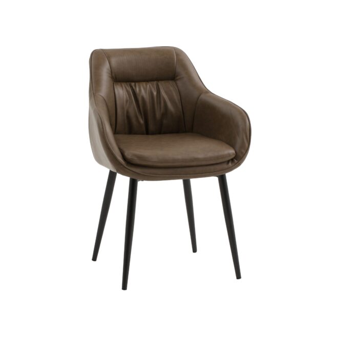 Poltroncine HAMMERSMITH in similpelle marrone