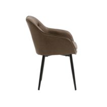 Poltroncine HAMMERSMITH in similpelle marrone