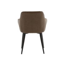 Poltroncine HAMMERSMITH in similpelle marrone